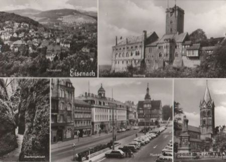 Eisenach - u.a. Lutherdenkmal - 1983 Eisenach - u.a. Lutherdenkmal - 1983