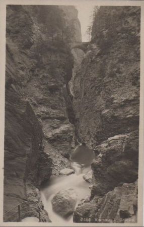 Schweiz - Viamala - Brücke - ca. 1940 Schweiz - Viamala - Brücke - ca. 1940
