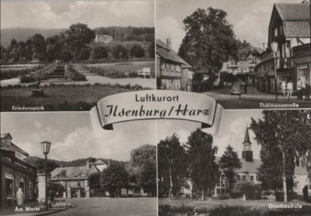 Ilsenburg - u.a. Friedenspark - 1968 Ilsenburg - u.a. Friedenspark - 1968