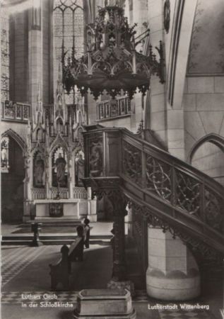 Wittenberg - Luthers Grab - 1977 Wittenberg - Luthers Grab - 1977