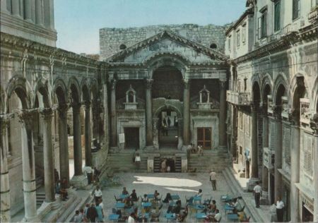 Kroatien - Split - Peristil - 1979 Kroatien - Split - Peristil - 1979