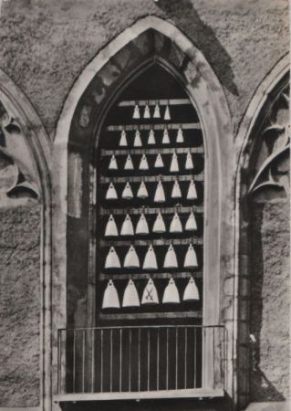 Meißen - Fenster der Frauenkirche - 1966 Meißen - Fenster der Frauenkirche - 1966
