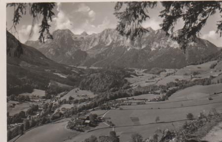 Ramsau - Blick v. Sooleleitungsweg - ca. 1955 Ramsau - Blick v. Sooleleitungsweg - ca. 1955