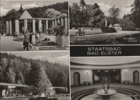 Bad Elster - u.a. Kurpark - 1970 Bad Elster - u.a. Kurpark - 1970