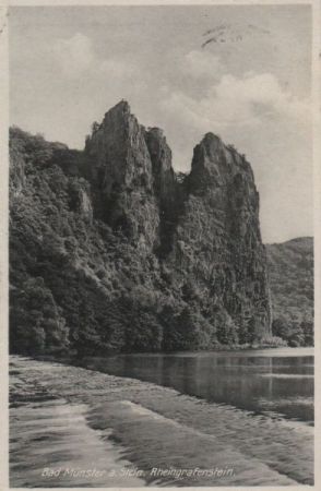 Bad Münster am Stein - Rheingrafenstein - 1933 Bad Münster am Stein - Rheingrafenstein - 1933