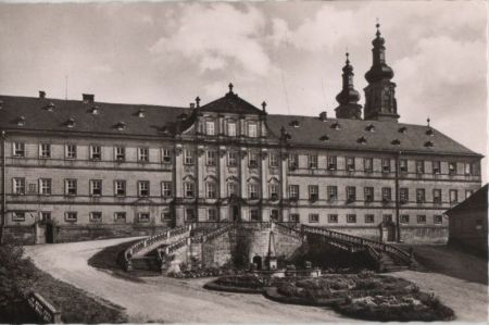 Bad Staffelstein, Kloster Banz - Schloßhof - ca. 1960 Bad Staffelstein, Kloster Banz - Schloßhof - ca. 1960
