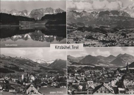Österreich - Kitzbühel - u.a. Schwarzsee - ca. 1965 Österreich - Kitzbühel - u.a. Schwarzsee - ca. 1965