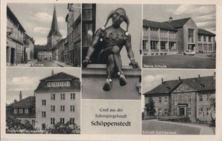 Schöppenstedt - u.a. Eulenspiegel - ca. 1950 Schöppenstedt - u.a. Eulenspiegel - ca. 1950