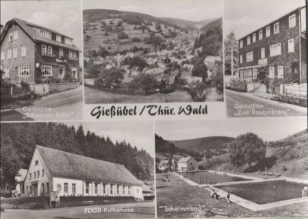Gießhübel - u.a. Ansicht des Ortes - ca. 1985 Gießhübel - u.a. Ansicht des Ortes - ca. 1985