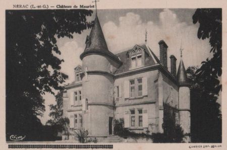 Frankreich - Nerac - Chateau de Mauriet - ca. 1940 Frankreich - Nerac - Chateau de Mauriet - ca. 1940