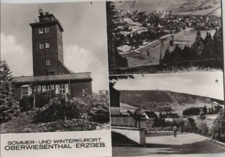 Oberwiesenthal - u.a. Blick zum Fichtelberg - 1979 Oberwiesenthal - u.a. Blick zum Fichtelberg - 1979