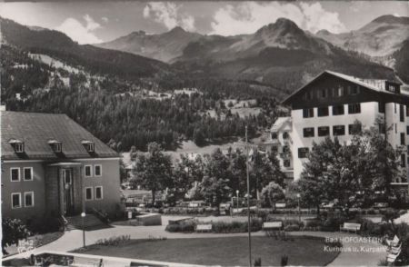 Österreich - Bad Hofgastein - Kurhaus und Kurpark - ca. 1960 Österreich - Bad Hofgastein - Kurhaus und Kurpark - ca. 1960