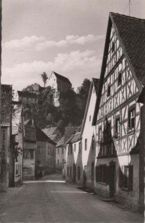 Pottenstein - Fischergasse - ca. 1955 Pottenstein - Fischergasse - ca. 1955