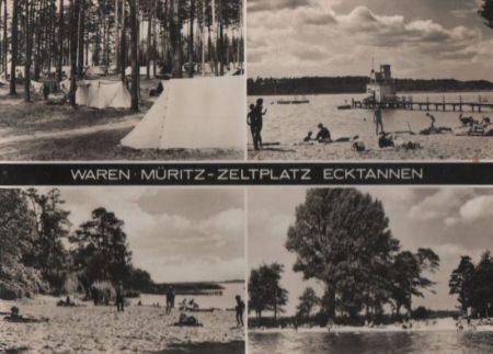 Waren (Müritz) - Zeltplatz Ecktannen - 1974 Waren (Müritz) - Zeltplatz Ecktannen - 1974
