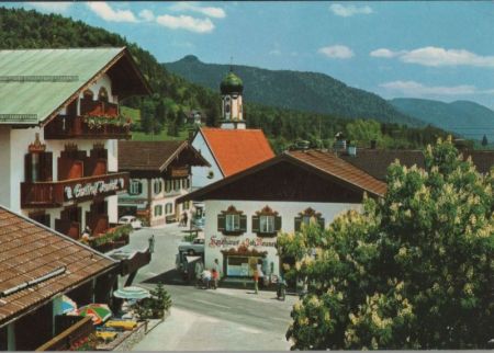 Wallgau - Dorfidylle - 1987 Wallgau - Dorfidylle - 1987