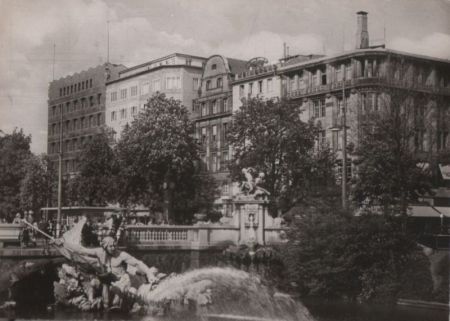 Düsseldorf - Corneliusplatz - 1956 Düsseldorf - Corneliusplatz - 1956
