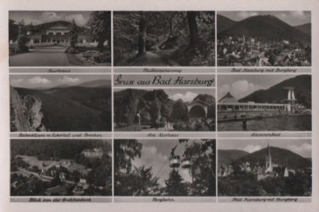 Bad Harzburg - u.a. Rabenklippe - 1948 Bad Harzburg - u.a. Rabenklippe - 1948