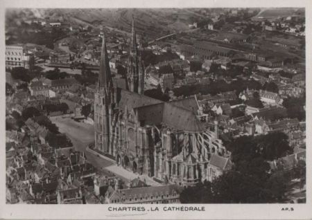 Frankreich - Chartres - Cathedrale - ca. 1955 Frankreich - Chartres - Cathedrale - ca. 1955