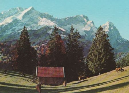 Garmisch-Partenkirchen - Zugspitzgruppe - ca. 1985 Garmisch-Partenkirchen - Zugspitzgruppe - ca. 1985