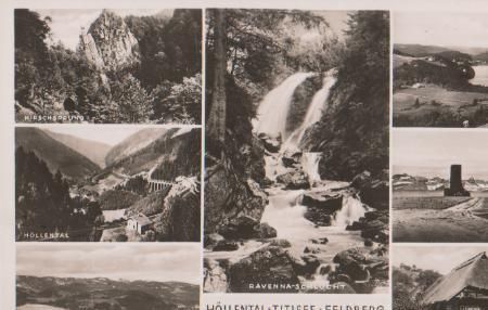 Höllental - Titisee - Feldberg - ca. 1955 Höllental - Titisee - Feldberg - ca. 1955