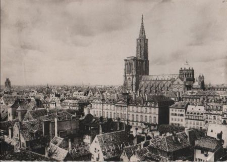 Frankreich - Strasbourg - Vue sur le Palais - ca. 1960 Frankreich - Strasbourg - Vue sur le Palais - ca. 1960