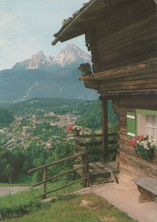 Berchtesgaden - mit Watzmann - 1988 Berchtesgaden - mit Watzmann - 1988