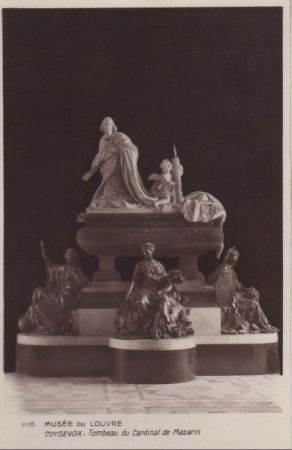 Frankreich - Paris - Louvre, Coysevox - ca. 1950 Frankreich - Paris - Louvre, Coysevox - ca. 1950