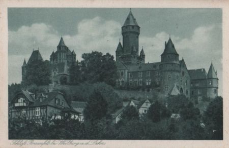 Weilburg - Schloß Braunfels - ca. 1950 Weilburg - Schloß Braunfels - ca. 1950