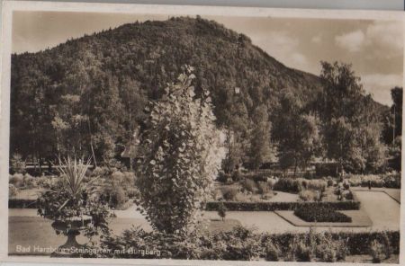 Bad Harzburg - Steingarten - 1942 Bad Harzburg - Steingarten - 1942