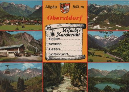 Oberstdorf - ca. 1985 Oberstdorf - ca. 1985