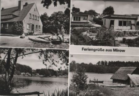 Mirow - u.a. Bungalowsiedlung - 1986 Mirow - u.a. Bungalowsiedlung - 1986