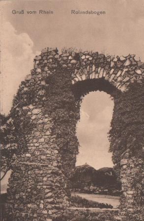 Remagen - Gruß vom Rhein - Rolandsbogen - ca. 1935 Remagen - Gruß vom Rhein - Rolandsbogen - ca. 1935
