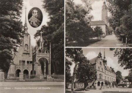 Lützen - u.a. Gustav-Adolf-Denkmal - 1972 Lützen - u.a. Gustav-Adolf-Denkmal - 1972