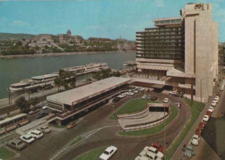 Ungarn - Budapest - Hotel Duna - ca. 1975 Ungarn - Budapest - Hotel Duna - ca. 1975