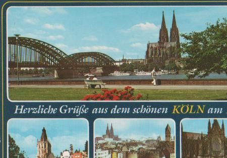 Köln am Rhein - 1990 Köln am Rhein - 1990