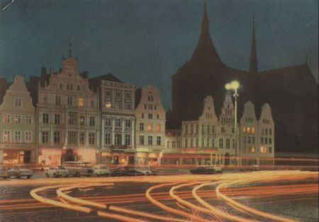 Rostock - Ernst-Thälmann-Platz - 1968 Rostock - Ernst-Thälmann-Platz - 1968