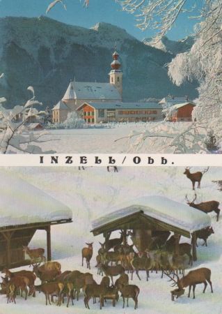 Inzell - u.a. Rathaus - ca. 1980 Inzell - u.a. Rathaus - ca. 1980