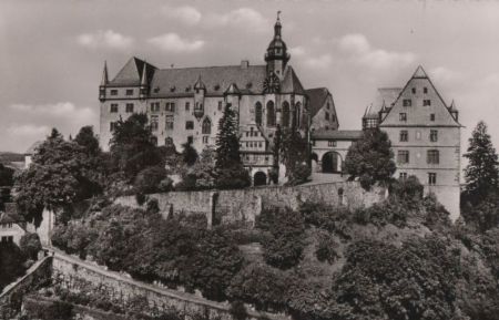 Marburg - Schloß - ca. 1960 Marburg - Schloß - ca. 1960