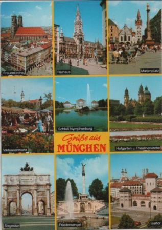 München - u.a. Viktualienmarkt - ca. 1980 München - u.a. Viktualienmarkt - ca. 1980