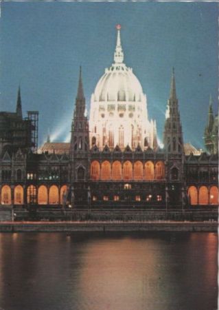 Ungarn - Budapest - Parlament - ca. 1975 Ungarn - Budapest - Parlament - ca. 1975