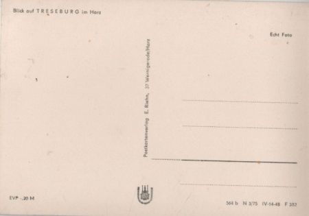 Treseburg - von oben Treseburg - von oben