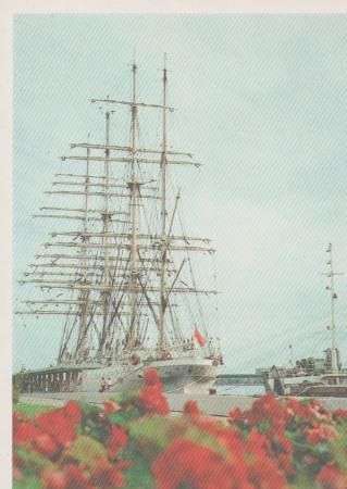 Lettland - Riga - Hafen - Lehrbark Sedow - ca. 1975 Lettland - Riga - Hafen - Lehrbark Sedow - ca. 1975