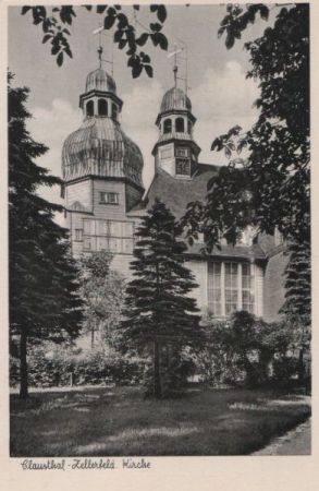 Clausthal-Zellerfeld - Kirche - 1950 Clausthal-Zellerfeld - Kirche - 1950
