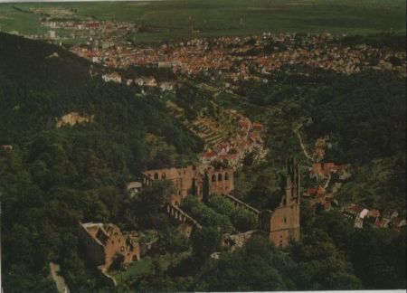 Bad Dürkheim - mit Klosterruine Limburg - 1985 Bad Dürkheim - mit Klosterruine Limburg - 1985