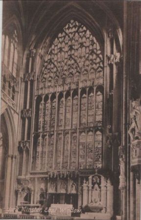 Großbritannien - York - Minster, East Window - ca. 1935 Großbritannien - York - Minster, East Window - ca. 1935