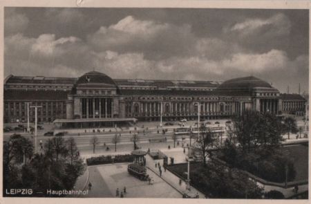 Leipzig - Hauptbahnhof - 1940 Leipzig - Hauptbahnhof - 1940