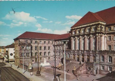 Kassel - Rathaus - 1969 Kassel - Rathaus - 1969