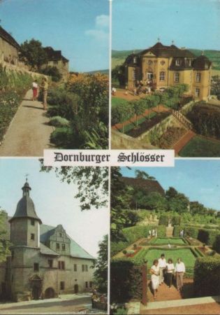Dornburg - Schlösser, u.a. Rokokoschloß - 1983 Dornburg - Schlösser, u.a. Rokokoschloß - 1983