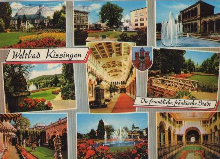Bad Kissingen - mit 9 Bildern - 1973 Bad Kissingen - mit 9 Bildern - 1973