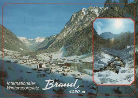 Österreich - Brand - Bludenzberge und Wassenspitze - 1999 Österreich - Brand - Bludenzberge und Wassenspitze - 1999